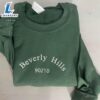 Beverly Hills Embroidered Sweatshirt For Man And Women 2 Beverly Hills Embroidered Sweatshirt
