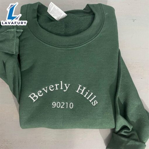 Beverly Hills Embroidered Sweatshirt For Man And Women