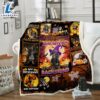 Beware Of The Dachshund Halloween Sofa Fleece Throw Blanket Halloween Gifts