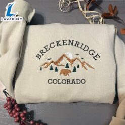 Breckenridge Colorado Embroidered Sweatshirt For…