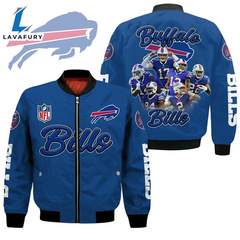 Buffalo Bills Players Nfl Bomber Jacket For Fans Buffalo Bills Players Nfl Bomber Jacket For Fans