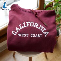 California Embroidered Sweatshirt &Amp Hoodie…