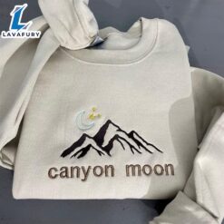 Canyon Moon Embroidered Sweatshirt For…