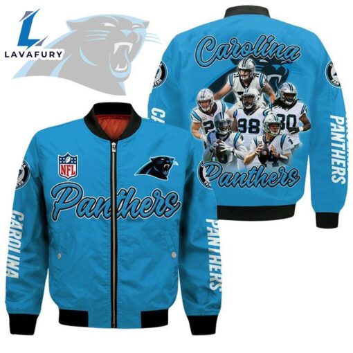 Carolina Panthers Players Nfl Bomber Jacket  For Fans