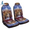 Christmas Nativity Scene Oh Holy Night Jesus Was Born Seat Cover Cars