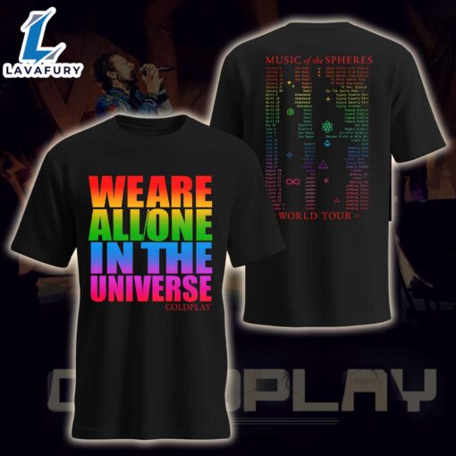 Coldplay Music of the Spheres Tour Unisex T-Shirt
