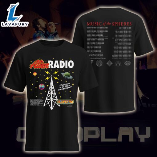 Coldplay Music of the Spheres Tour Unisex