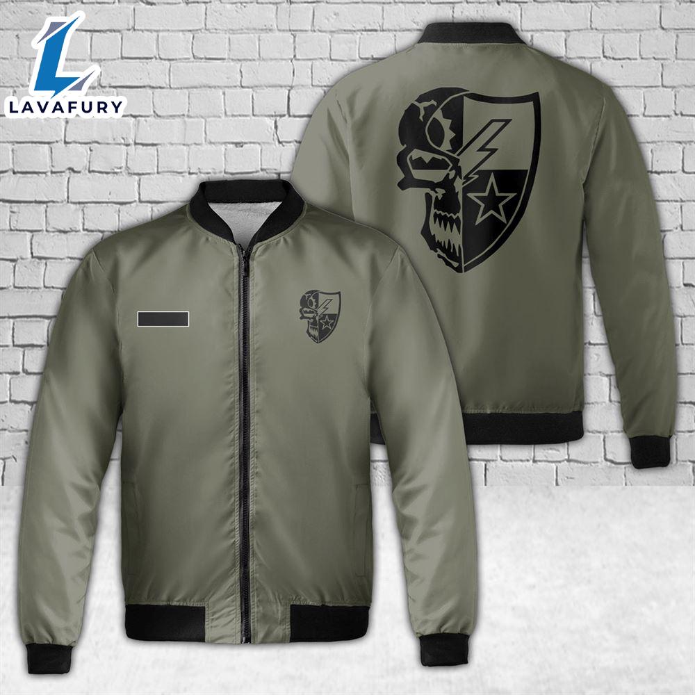 Custom Name Death Skull 75th Ranger Regiment AOP Fleece Bomber Jacket For Man And Women Custom Name Death Skull 75th Ranger Regiment AOP Fleece Bomber Jacket For Man And Women