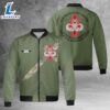 Custom Name Fort Bragg Home Of The Airborne And Special Operations Forces AOP Fleece Bomber Jacket