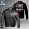 Custom Name Union Pacific Steam Locomotive 4014 BIG BOY AOP Fleece Bomber Jacket