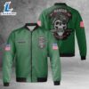 Custom Name US Army 75th Ranger Regiment AOP Fleece Bomber Jacket
