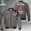 Custom Name US Army 82nd Airborne Division Fort Bragg NC AOP Fleece Bomber Jacket