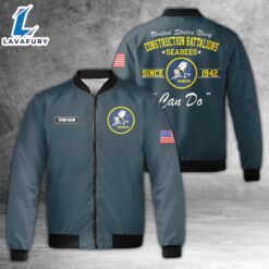 Custom Name US NAVY SEABEES…