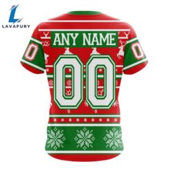 Custom NHL Minnesota Wild 3D T Shirt Specialized Unisex Christmas Is Coming Santa Claus
