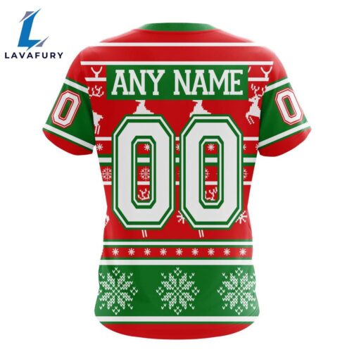 Custom NHL Minnesota Wild 3D T Shirt Specialized Unisex Christmas Is Coming Santa Claus For Man And Women