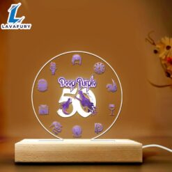 Deep Purple Led Light With…