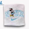 Disney Minnie Blue Logo Embroidered Shirt