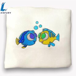 Dory And Flounder Disney Embroidered…