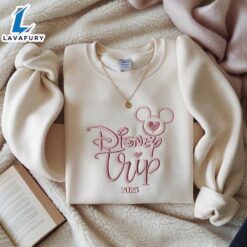 Embroidered Disney Family Sweatshirt,Disney Shirt,Disney…