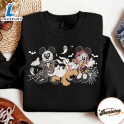Embroidered Mickey Minnie Jack Skellington…