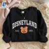 Embroidered Mickey Pumpkin Sweatshirt, Disneyland Fall Halloween Crewneck 2 Embroidered Mickey Pumpkin Sweatshirt, Disneyland Fall Halloween Crewneck
