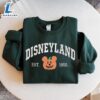 Embroidered Mickey Pumpkin Sweatshirt, Disneyland Fall Halloween Crewnecks