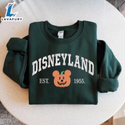 Embroidered Mickey Pumpkin Sweatshirt, Disneyland…