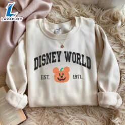 Embroidered Mickey Pumpkin Sweatshirt, DisneyWorld…