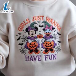 EMBROIDERED Minnie Daisy Halloween Kids…
