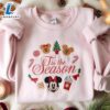 EMBROIDERED Tis The Season Sweater, Disney Christmas Sweatshirt, 2 EMBROIDERED Tis The Season Sweater, Disney Christmas Sweatshirt,