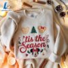 EMBROIDERED Tis The Season Sweatshirt, Minnie Christmas Sweatshirt 2 EMBROIDERED Tis The Season Sweatshirt, Minnie Christmas Sweatshirt