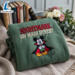 EMBROIDERED Vintage Mickey Halloween Shirt…