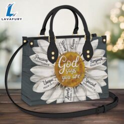 Faith Daisy Leather Bag Christ…