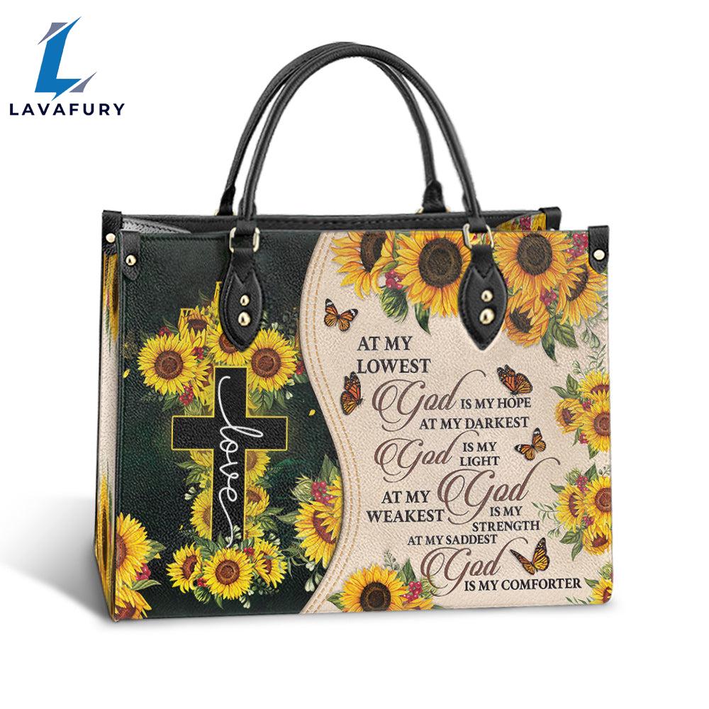 Faith God Is My Light 2 Leather Bag Christ Gifts Leather Bags Christian Leather Bag Faith God Is My Light 2 Leather Bag Christ Gifts Leather Bags Christian Leather Bag