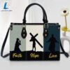 Faith Hope Love Lovely Leather Bag Christ Gifts Leather Bags