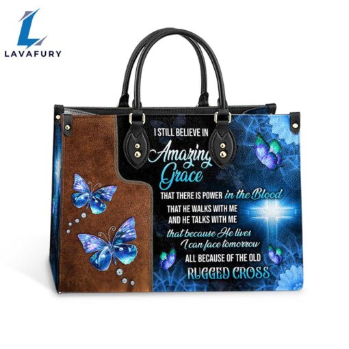 Faith I Still Believe 1 Leather Bag Christ Gifts Leather Bags Christian Leather Bag