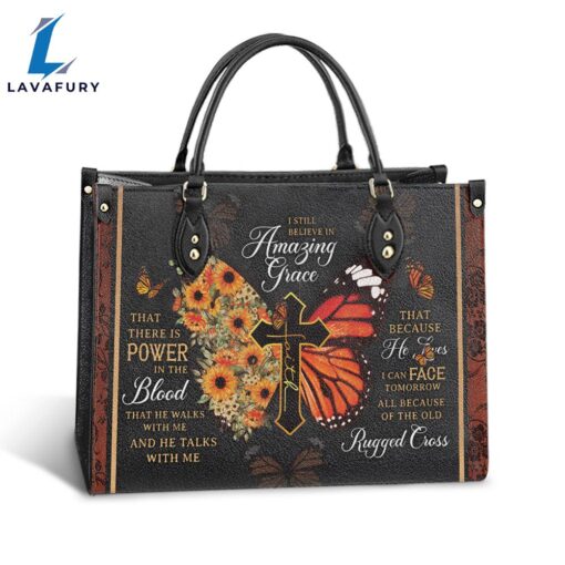 Faith I Still Believe 4 Leather Bag Christ Gifts Leather Bags Christian Leather Bag