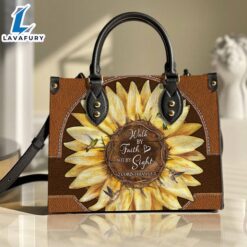 Faith Sun Flower Leather Bag…