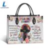 Faith Surrounded By Your Glory 1leather Bag Christ Gifts Leather Bags