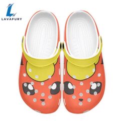 Footwearmerch Flareon Pokemon Custom Clogs For Man And Women