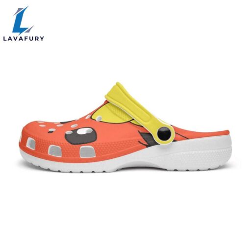 Footwearmerch Flareon Pokemon Custom Clogs For Man And Women