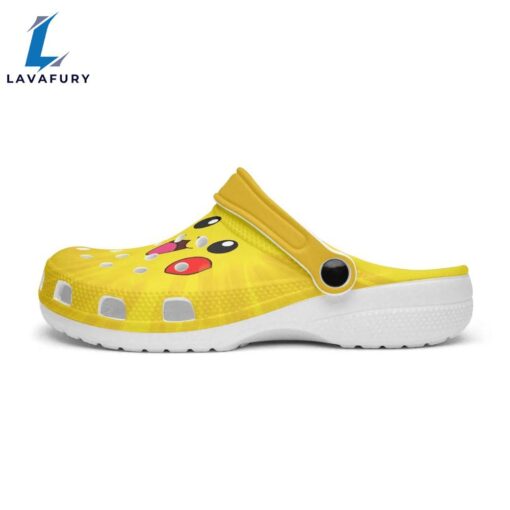 Footwearmerch Pikachu Pokemon Custom Clogs For Man And Women