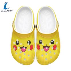 Footwearmerch Pikachu Pokemon Custom Clogs For Man And Women
