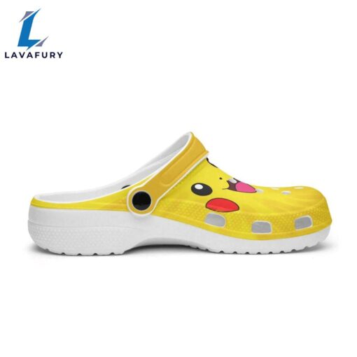 Footwearmerch Pikachu Pokemon Custom Clogs For Man And Women