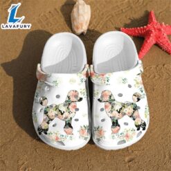 Footwearmerch Poodle shoes Crocs Crocband…