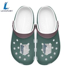 Footwearmerch Survey Corps Attack on Titan Custom Clogs For Man And Women