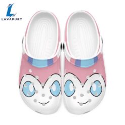 Footwearmerch Sylveon Pokemon Custom Clogs For Man And Women