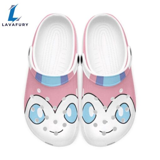 Footwearmerch Sylveon Pokemon Custom Clogs For Man And Women