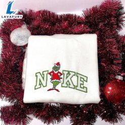 Funny Grinch Standing Logo Embroidered…