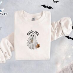 Ghost Iced Coffee Embroidered Sweatshirt…